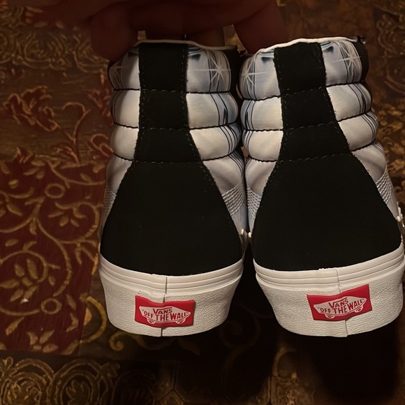 Vans Old Skool Suede And Canvas Galaxy Lace Up High - Picture 7 of 9